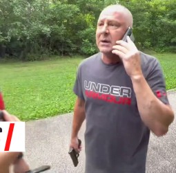 Raw Footage Shows Sgt Fahey With A Gun In His Hand Spitting Journalist